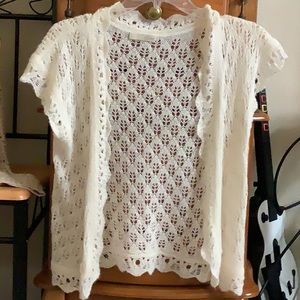 Cream Old Navy Sweater vest